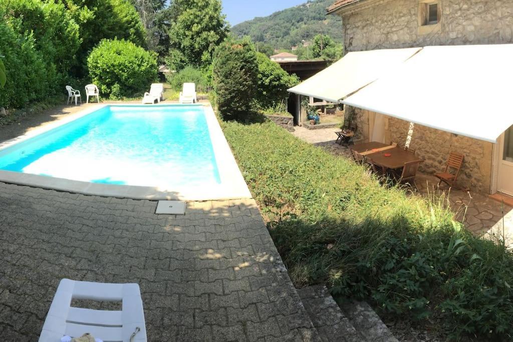 Grande Maison Familiale En Pierres Sud Ardeche Lalevade-d'Ardeche Exterior photo